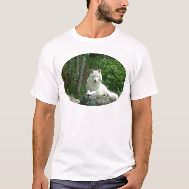 Arctic Wolf Men's T-Shirt (Front)