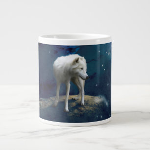 ARCTIC WOLF MOON STRIDER LARGE COFFEE MUG