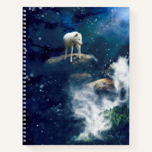 ARCTIC WOLF MOON STRIDER NOTEBOOK