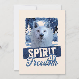 Arctic Wolf Spirit of Freedom