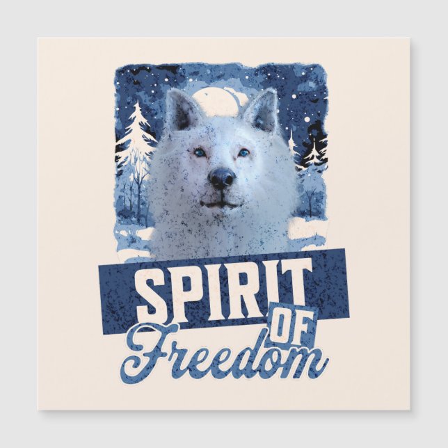 Arctic Wolf Spirit of Freedom (Front)