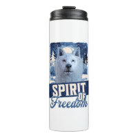 Arctic Wolf Spirit of Freedom Wildlife Design