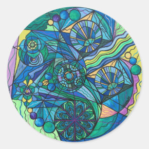 "Arcturian Immunity Grid" Round Stickers