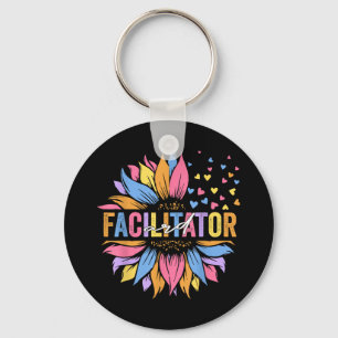 Ard Facilitator Special Education Sunflower _1 Key Ring