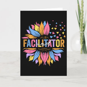 Ard Facilitator Special Education Sunflower Card