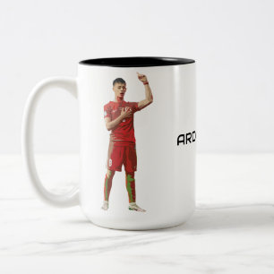 Arda Güler Artistic Portrait Two-Tone Coffee Mug