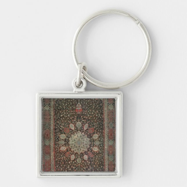 Ardabil carpet made for the mosque at Ardabil Key Ring (Front)