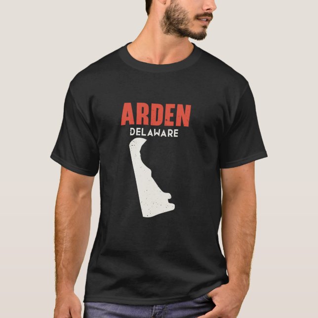 Arden Delaware USA State America Travel Delawarean T-Shirt (Front)