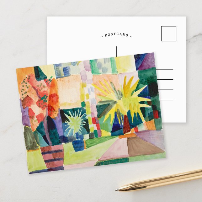 Arden on Lake Thun | August Macke Postcard (Creator Uploaded)