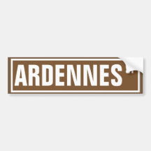 Ardennes Street sign