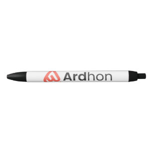Ardhon brand merch - wear your style, your way black ink pen