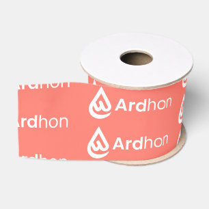 Ardhon brand merch - wear your style, your way grosgrain ribbon
