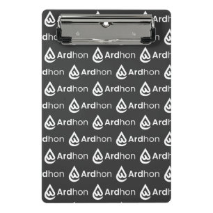 Ardhon brand merch - wear your style, your way mini clipboard