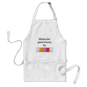 Ardith periodic table name apron