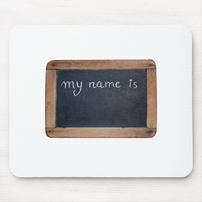 Ardoise #02 - English Lessons Mouse Pad (Front)