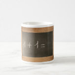 Ardoise 04 Mathematical lessons mug<br><div class="desc">Back to School - for your first mathematical lesson ! ;)</div>