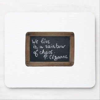 Ardoise 08 Cezanne's Quote White Mousepad