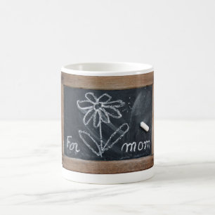 Ardoise 10 Flower for Mum White Mug