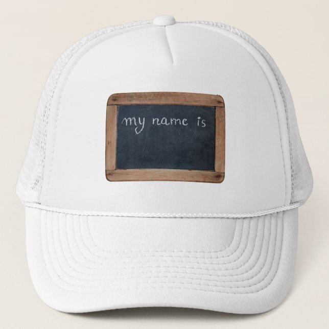Ardoise - My Name is... Personalizable Hat (Front)