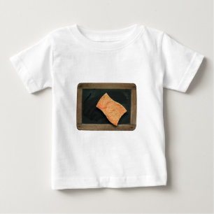 Ardoise Passer l'éponge Vinatge School Slate Baby Baby T-Shirt
