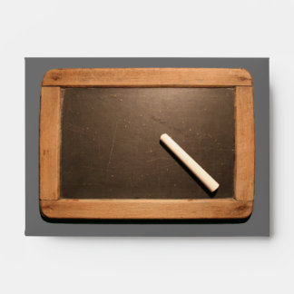 Ardoise Vintage School Slate with Chalk Envelope 2