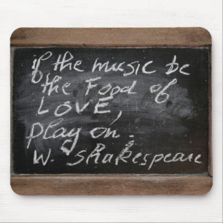 Ardoise - W. Shakespeare's Quote - Mouse Pad
