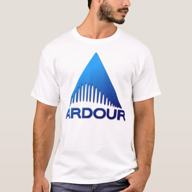 Ardour Blue Logo T-Shirt (Front)