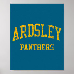 Ardsley high school hs ardsley ny vintage sports poster