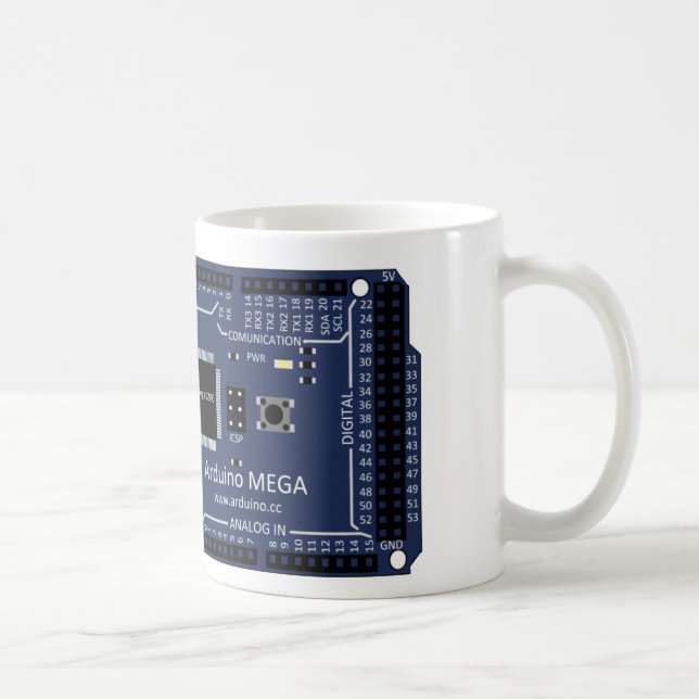 Arduino Mega Coffee Mug (Right)