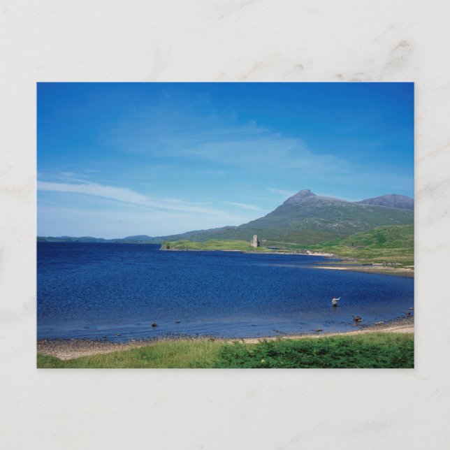 Ardvreck Castle Scotland Postcard (Front)