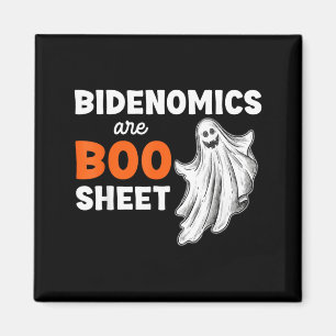 Are Boo Sheet Ghost Funny Political Halloween Magnet
