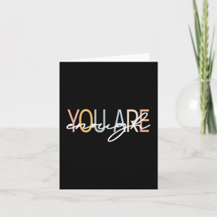 Are Enough Mental Health Awareness Illness Anxiety Card
