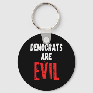 Are Evil Donald Trump 2024 Take America Back  Key Ring