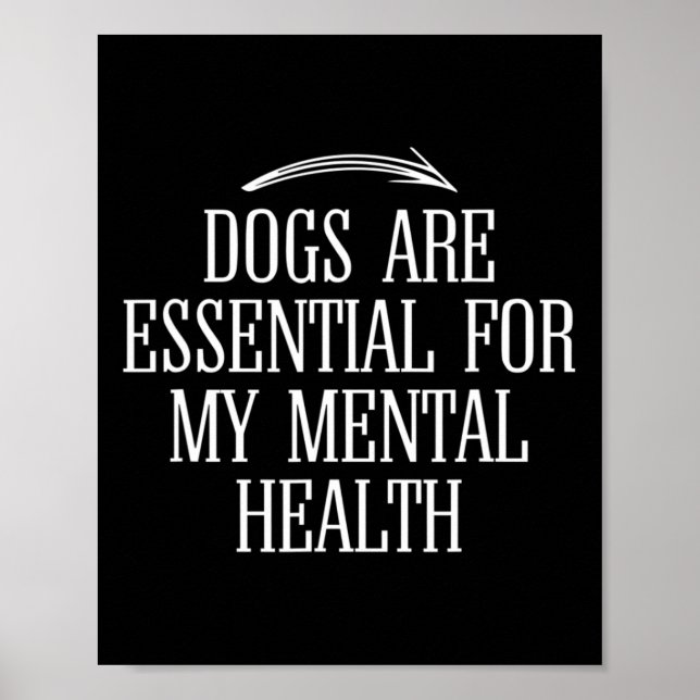 Are For My Mental Health Fun Quote Idea  Poster (Front)