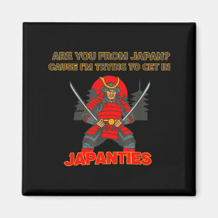 Are japan_ cause trying to get in japan_ funny mem magnet