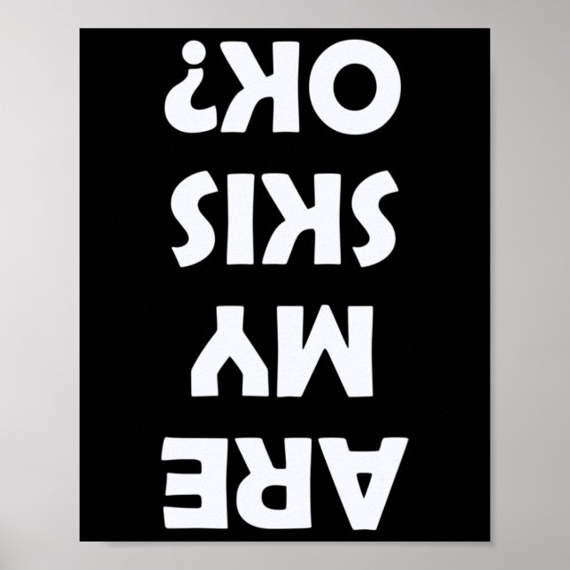 Are My Skis Ok  Poster (Front)