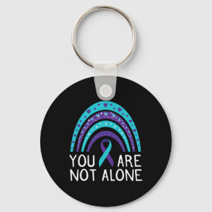 Are Not Alone Suicide Awareness Mental Health  Key Ring