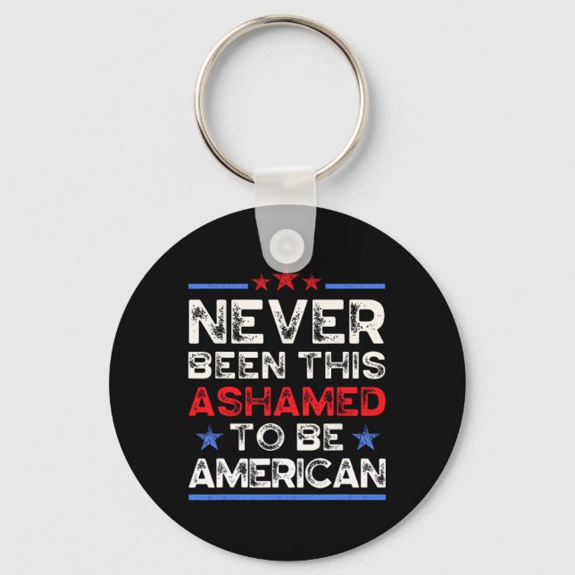 Are We Great Yet  Key Ring (Front)