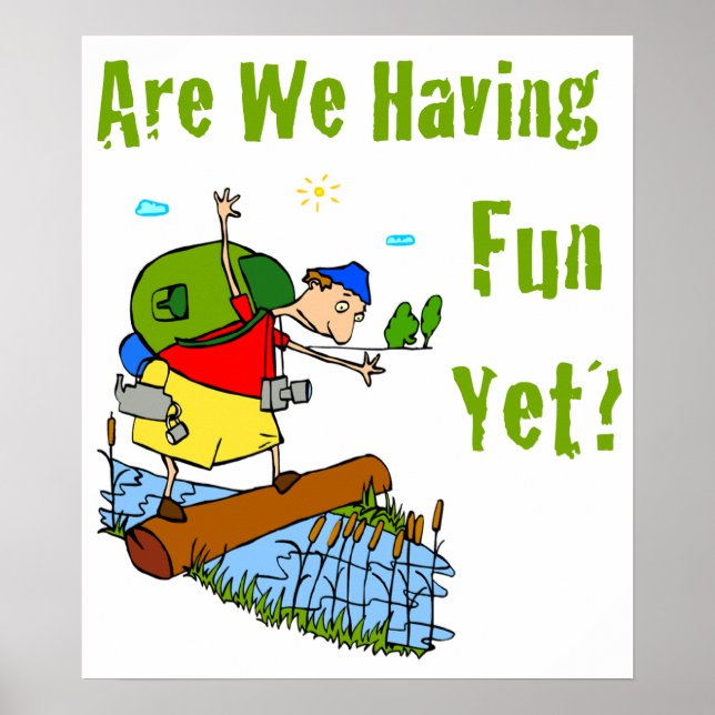 Are We Having Fun Yet? Poster (Front)