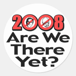 Are We There Yet? Sticker