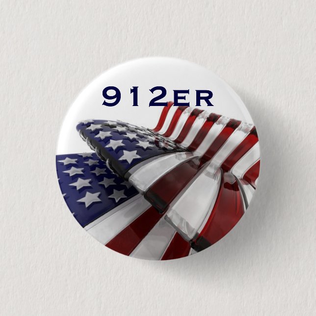 Are you a 912er? 3 cm round badge (Front)