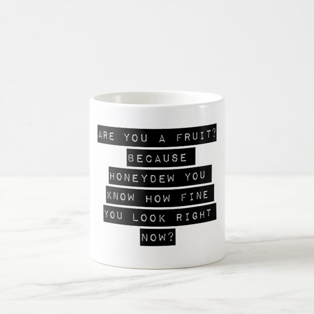 Are You A Fruit Coffee Mug (Center)