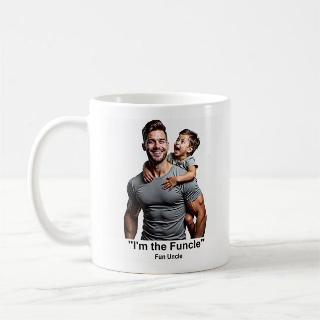 Are you a "Funcle"?  (Fun Uncle).   Coffee Mug (Left)