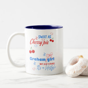 Are you a Garret girl? Two-Tone Coffee Mug