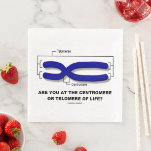 Are You At The Centromere Or Telomere Of Life? Napkin