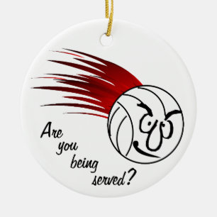 Are You Being Served? Ceramic Tree Decoration