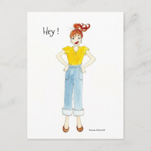 Are you ever gonna write, Postcard