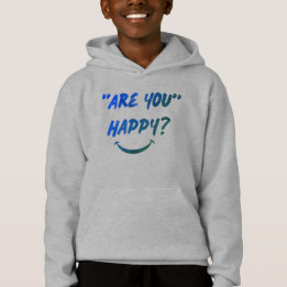 Are You Happy? Boys Hoodie