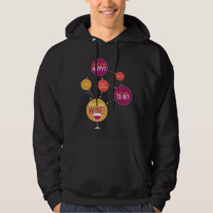 Are You Happy Have Some Wine Flow Chart Hoodie