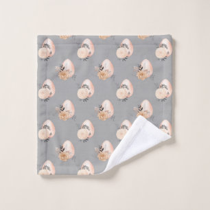 Are you looking for a classy and elegant floral wash cloth